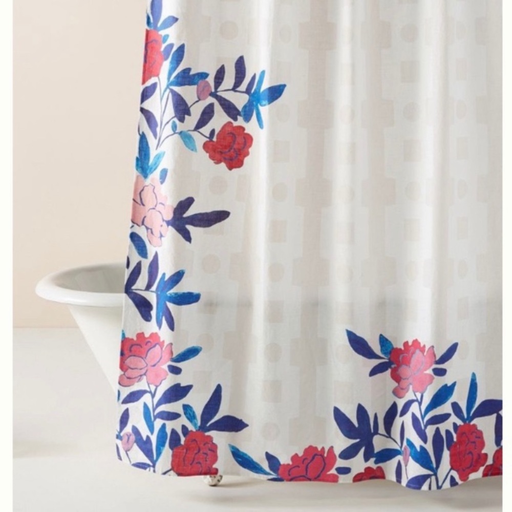 Anthropologie Paule Marrot shower curtain